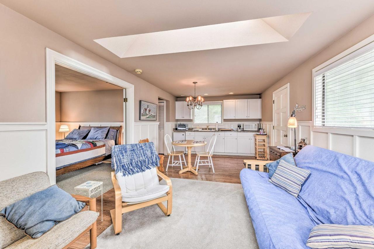 Beachfront Whidbey Island Home And Apartment! Лангли Екстериор снимка